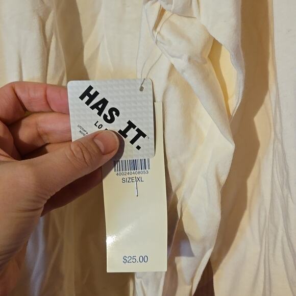 NWT Karen Scott Embroidered V-Neck Top | Size XL 0089 - Picture 6 of 9